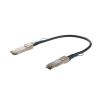 Picture of StarTech.com QSFPH40GCU05 InfiniBand/fibre optic cable 19.7" (0.5 m) QSFP+ Black