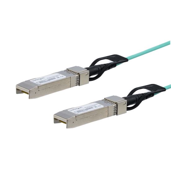 Picture of StarTech.com SFP10GAOC5M fiber optic cable 196.9" (5 m) SFP+ Turquoise