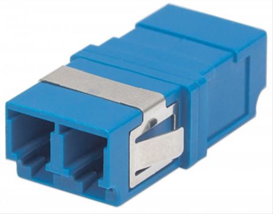 Intellinet 760553 fiber optic adapter LC/LC Blue1
