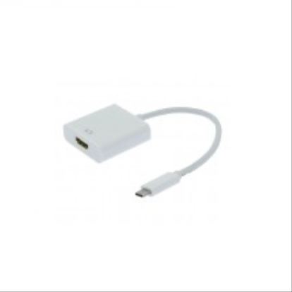 Unirise USBC-HDMIF-ADPT USB graphics adapter 4096 x 2160 pixels White1