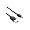 Unirise USBC-USB-03F USB cable 35.4" (0.9 m) USB 2.0 USB A Black1