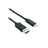 Picture of Unirise USBC-USB3-06F USB cable 70.9" (1.8 m) USB 3.2 Gen 1 (3.1 Gen 1) USB A Black