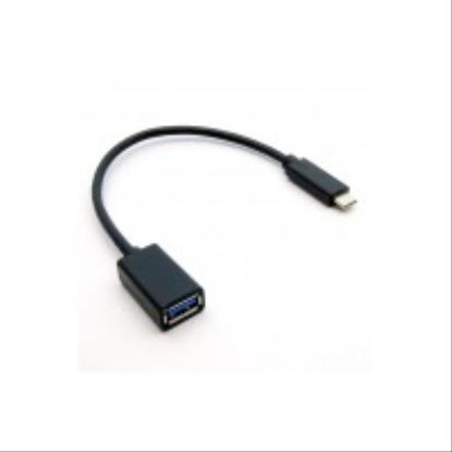 Unirise USBC-USB3F-08I USB cable 7.87" (0.2 m) USB 3.2 Gen 1 (3.1 Gen 1) USB A Black1