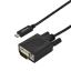 Picture of StarTech.com CDP2VGA3MBNL video cable adapter 118.1" (3 m) USB Type-C VGA (D-Sub) Black