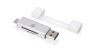 iogear GFR3C12 card reader Micro-USB White1