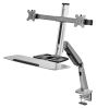 Siig CE-MT2G12-S1 monitor mount / stand 27" Clamp Silver1