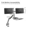 Siig CE-MT2G12-S1 monitor mount / stand 27" Clamp Silver5