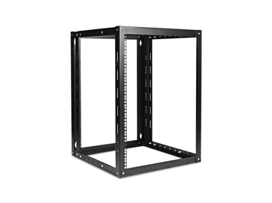 Picture of iStarUSA WOM1580-SFH40BC rack cabinet 15U Wall mounted rack Black