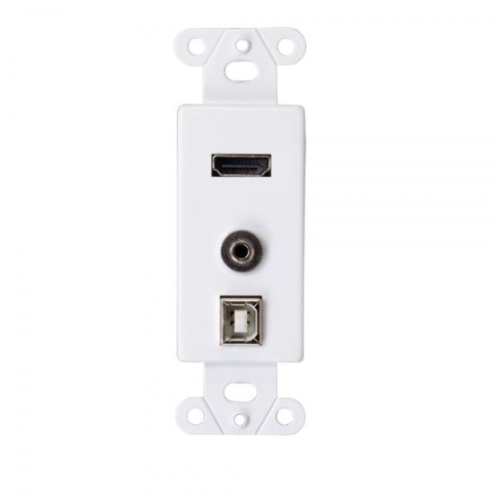 Picture of C2G 39873 wall plate/switch cover White