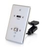 C2G 39874 wall plate/switch cover Aluminum2