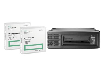 Picture of Hewlett Packard Enterprise StoreEver LTO-8 Ultrium 30750 backup storage devices Tape drive 12000 GB