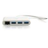 C2G 29746 interface hub USB 3.2 Gen 1 (3.1 Gen 1) Type-C 5000 Mbit/s White2