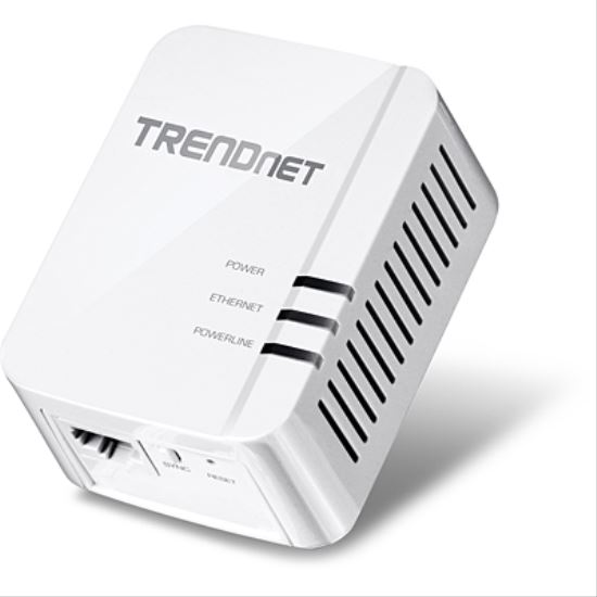 Picture of Trendnet TPL-422E PowerLine network adapter 1300 Mbit/s Ethernet LAN White 1 pc(s)