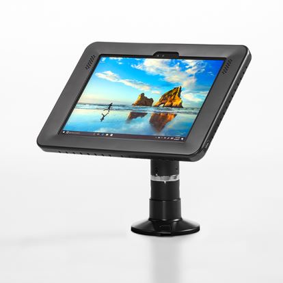 ArmorActive Pipeline Kiosk Black Tablet Multimedia stand1
