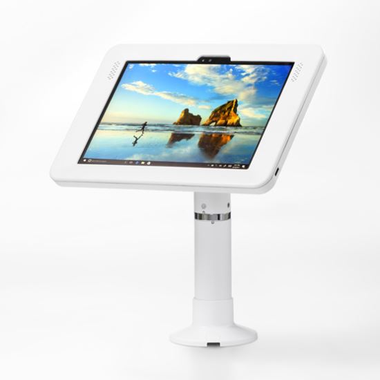 ArmorActive Pipeline Kiosk White Tablet Multimedia stand1