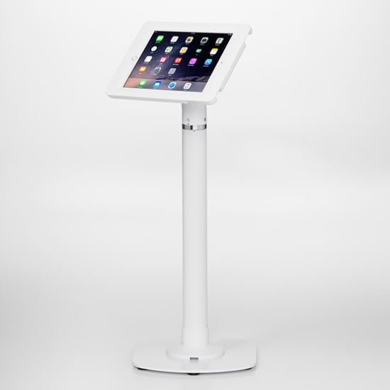 ArmorActive Pipeline Kiosk White Tablet Multimedia stand1