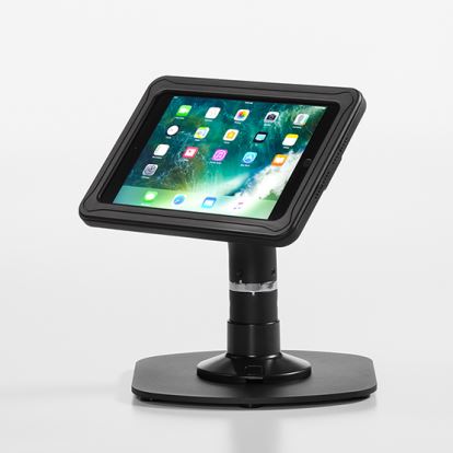 ArmorActive Pipeline Kiosk Black Tablet Multimedia stand1