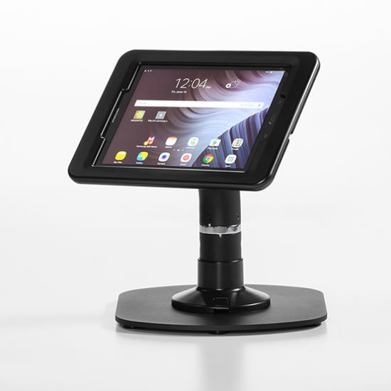 ArmorActive Pipeline Kiosk Black Tablet Multimedia stand1