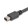 StarTech.com CDP2MDPMM6B video cable adapter 70.9" (1.8 m) USB Type-C Mini DisplayPort Black3