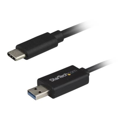 StarTech.com USBC3LINK USB cable 78.7" (2 m) USB 3.2 Gen 1 (3.1 Gen 1) USB A USB C Black1