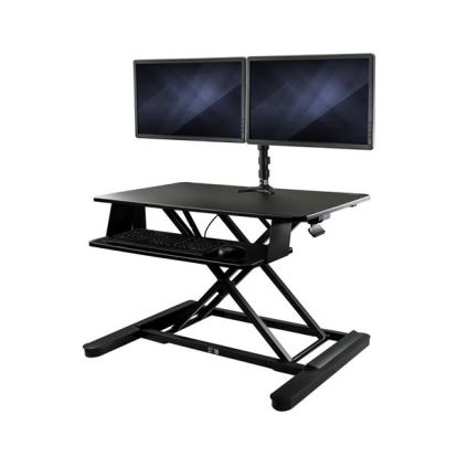 StarTech.com BNDSTSLGDUAL desktop sit-stand workplace1