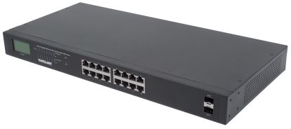 Intellinet 561259 network switch Unmanaged Gigabit Ethernet (10/100/1000) Power over Ethernet (PoE) Black1