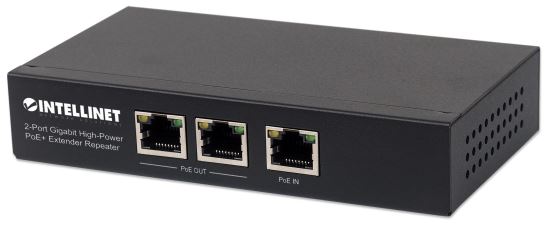 Intellinet 561266 network switch Unmanaged Gigabit Ethernet (10/100/1000) Power over Ethernet (PoE) Black1