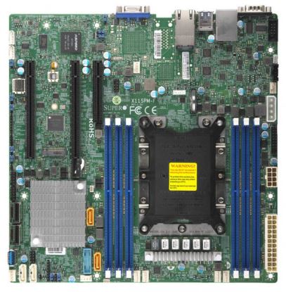 Supermicro X11SPM-F Intel® C621 LGA 3647 (Socket P) micro ATX1