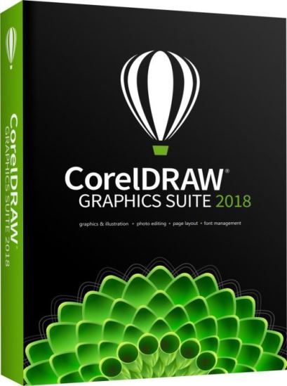 Picture of Corel CorelDRAW Graphics Suite 2018 1 license(s) Renewal 2 year(s)