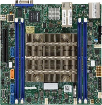 Supermicro MBD-X11SDV-12C-TLN2F-O motherboard System on Chip Mini-ITX1