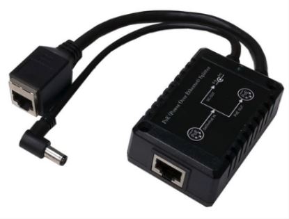 Picture of Tycon Systems POE-MSPLT-4824P-F network splitter Black Power over Ethernet (PoE)