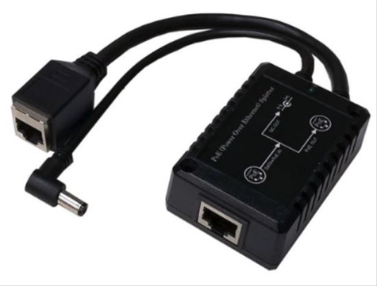 Picture of Tycon Systems POE-MSPLT-4824P-F network splitter Black Power over Ethernet (PoE)