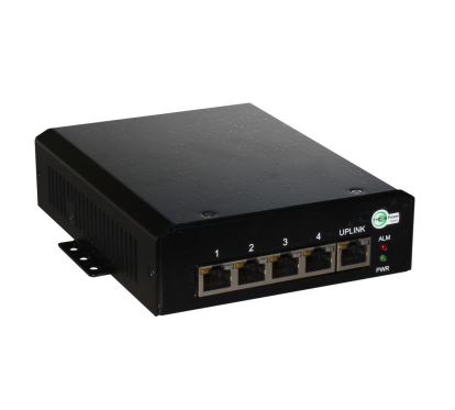Tycon Systems TP-SW5G-24HP network switch L2 Gigabit Ethernet (10/100/1000) Power over Ethernet (PoE) Black1
