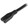 StarTech.com PXT101NB power cable Black 72" (1.83 m) NEMA 1-15P C7 coupler3