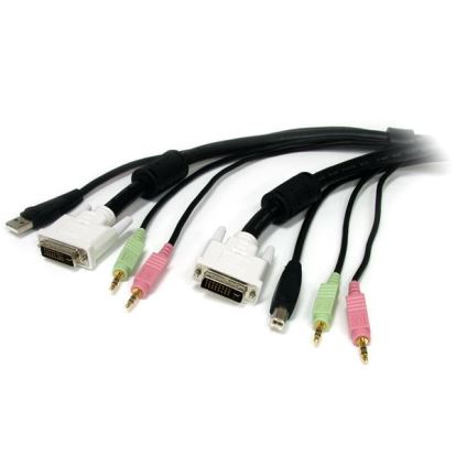 StarTech.com USBDVI4N1A10 KVM cable Black 118.1" (3 m)1