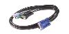 APC KVM PS/2 Cable - 3 ft (0.9 m) Black 35.8" (0.91 m)1