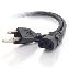 C2G 6ft Universal 16 AWG Power Cord (IEC320C13 to NEMA 5-15P) Black 71.7" (1.82 m)1