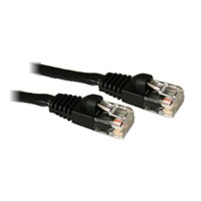 C2G 10ft Cat5E 350MHz Snagless Patch Cable Black networking cable 118.1" (3 m)1