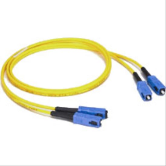 C2G SC/SC Duplex 9/125 Single-Mode Fiber Patch Cable, Yellow 2m fiber optic cable 78.7" (2 m)1