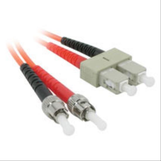 C2G 2m ST/SC Duplex 62.5/125 Multimode Fiber Patch Cable fiber optic cable 78.7" (2 m) Orange1