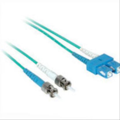 C2G 10m 10Gb ST/SC Duplex 50/125 Multimode Fiber Patch Cable fiber optic cable 393.7" (10 m)1