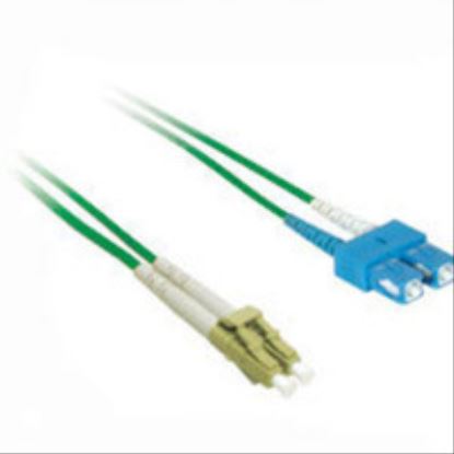 C2G 3m LC/SC Duplex 50/125 Multimode Fiber Patch Cable fiber optic cable 118.1" (3 m) Green1