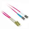 C2G 2m LC/ST Duplex 50/125 Multimode Fiber Patch fiber optic cable 78.7" (2 m) Red1