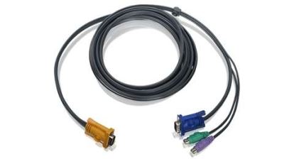 iogear PS/2 10 Ft KVM cable Black 118.1" (3 m)1