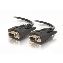 C2G 1ft DB9 F/F Cable - Black serial cable 11.8" (0.3 m)1