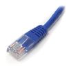 StarTech.com 100 ft Blue Molded Category 5e (350 MHz) UTP Patch Cable networking cable 1200.8" (30.5 m)2