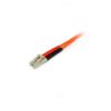 StarTech.com 50FIBLCSC5 fiber optic cable 196.9" (5 m) LC SC OM2 Orange2