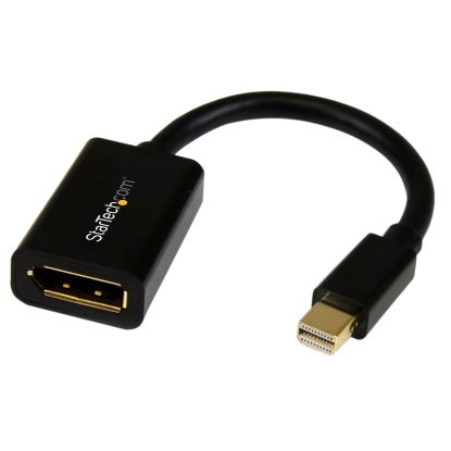 StarTech.com MDP2DPMF6IN DisplayPort cable 6" (0.152 m) Mini DisplayPort Black1