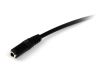 StarTech.com 1m 3.5mm/3.5mm audio cable 39.4" (1 m) Black3