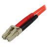 StarTech.com 50FIBLCST10 fiber optic cable 393.7" (10 m) LC ST Orange3